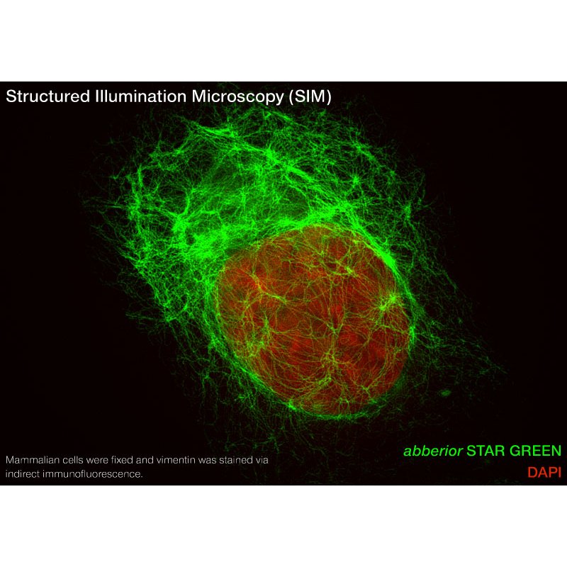 abberior STAR GREEN, nanobody FluoTag-X2 anti-Rabbit IgG, 500 L (5 M)