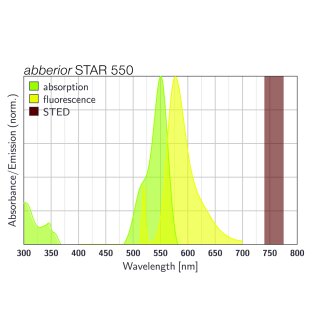 abberior STAR 550, phalloidin, 300 units